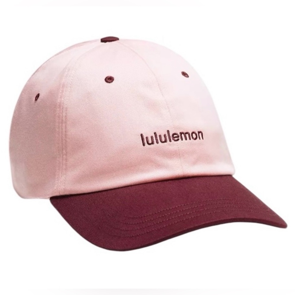 LULULEMON Classic Ball Cap Pink Milkshake/Burgundy NWT